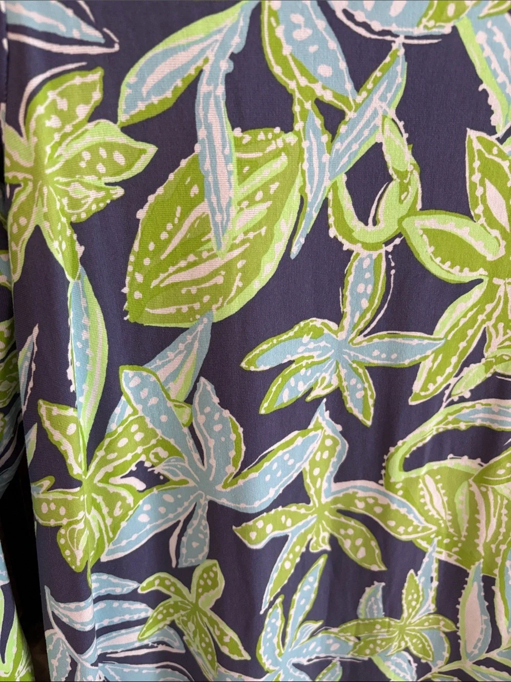 NWT Lilly Pulitzer Ophelia  Floral Shift Dress - Sapphire, Aqua & Lime
